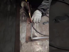 Αντοχή στην διάβρωση / πυρόστατη σφυρηλατημένη σιδήρου γυαλί τετράγωνες πόρτες από χάλυβα